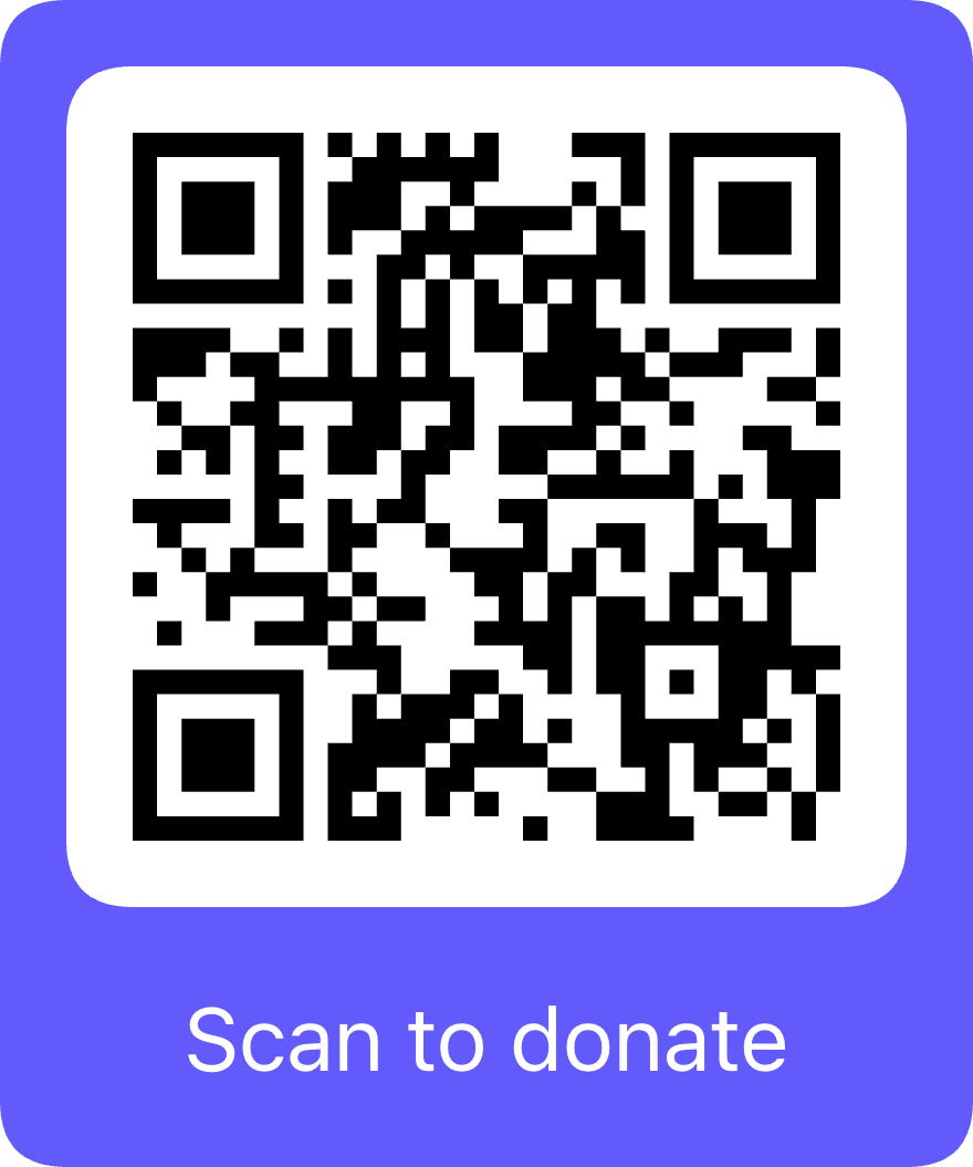 QR Code for Donations